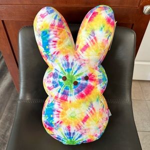 18” peeps plush tie dye